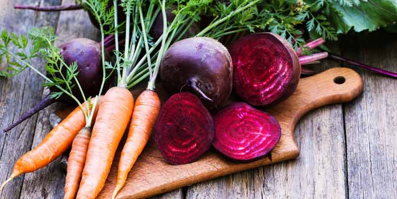 Carrots-and-beets-to-improve-breast-milk-supply-naturally-for-new-mothers